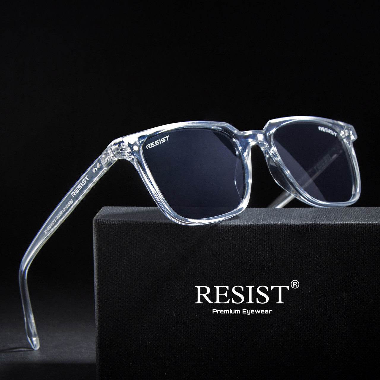 Classic Wayfarer Black Clear Sunglasses (53 mm) - Sunglass Lover