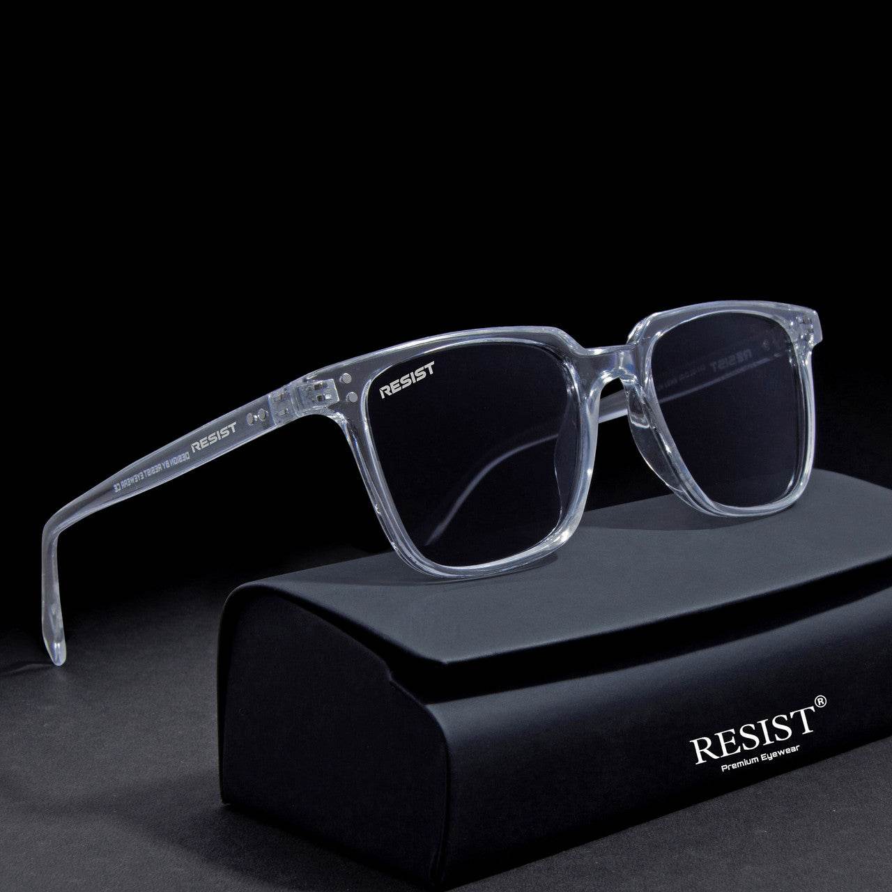 Classic Wayfarer Black Clear Sunglasses (53 mm) - Sunglass Lover