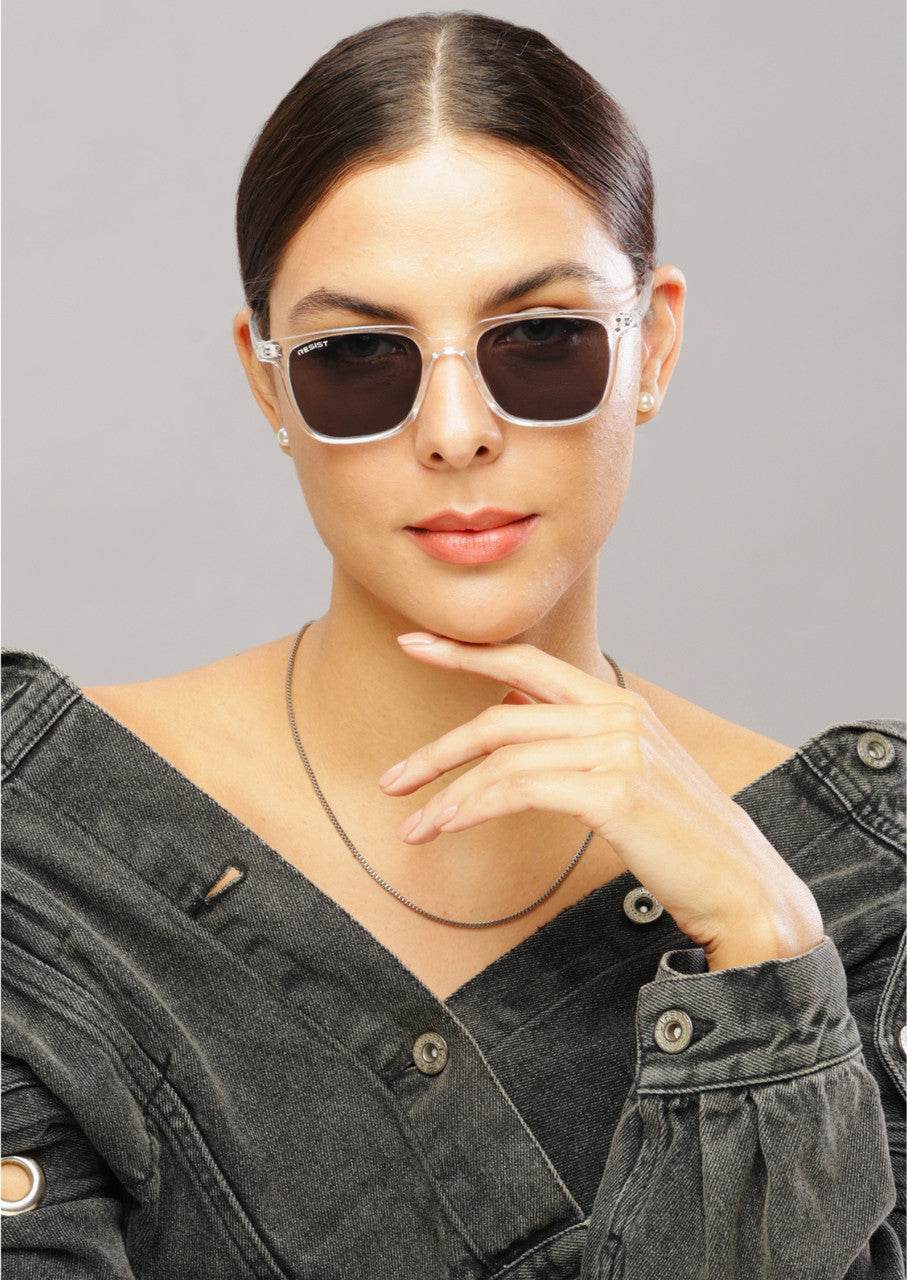 Classic Wayfarer Black Clear Sunglasses (53 mm) - Sunglass Lover