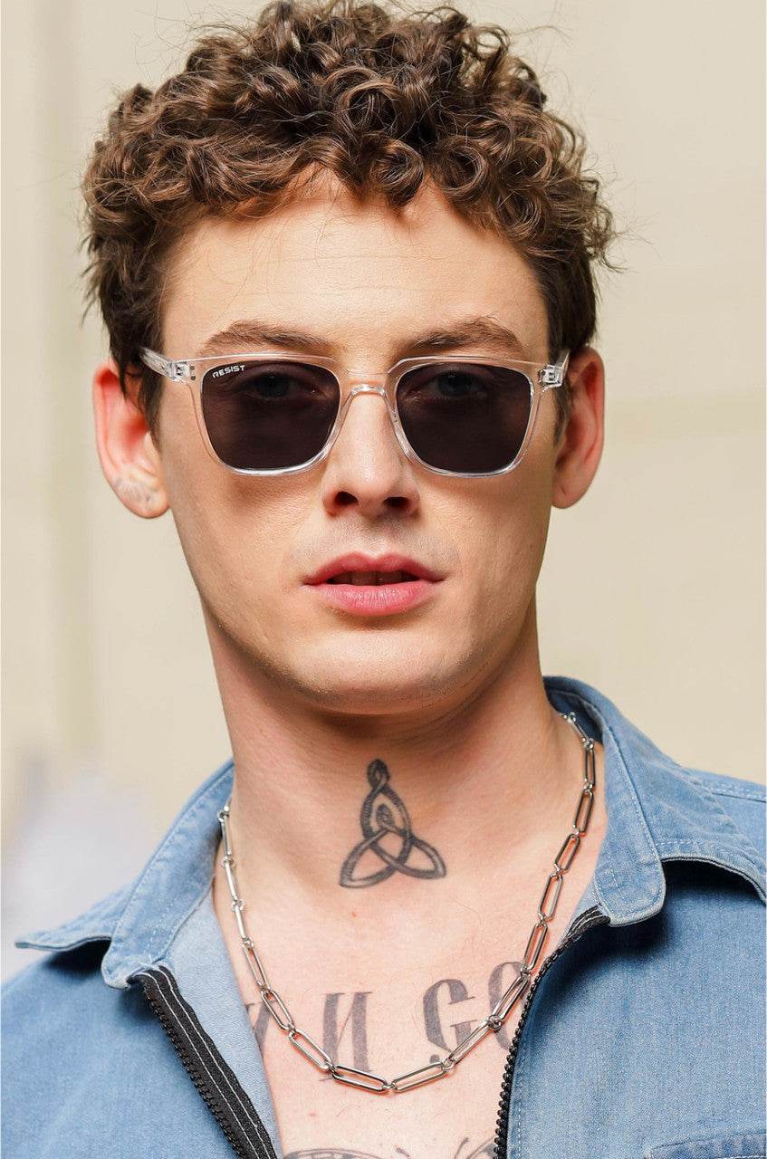 Classic Wayfarer Black Clear Sunglasses (53 mm) - Sunglass Lover