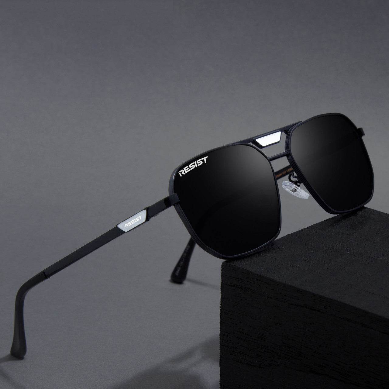 Noah Retro Square Sunglasses – Metal Frame - Sunglass Lover