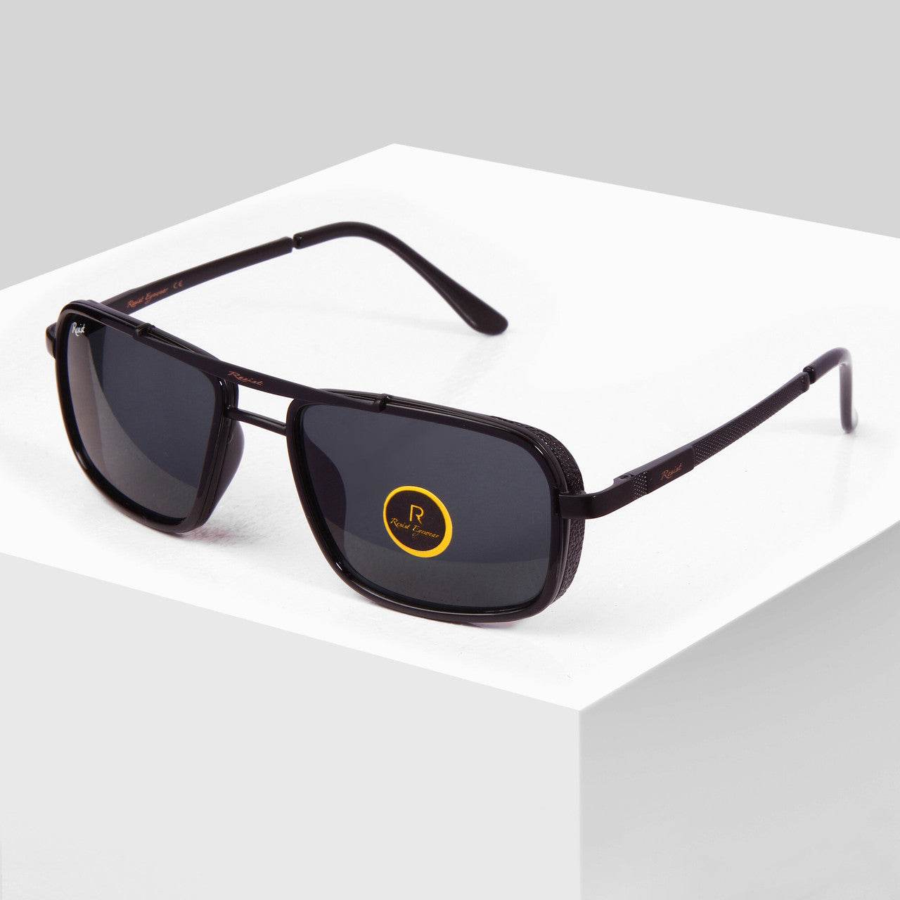 Classic Polarized Rectangles – Retro Square Sunglasses (56 mm) - Sunglass Lover