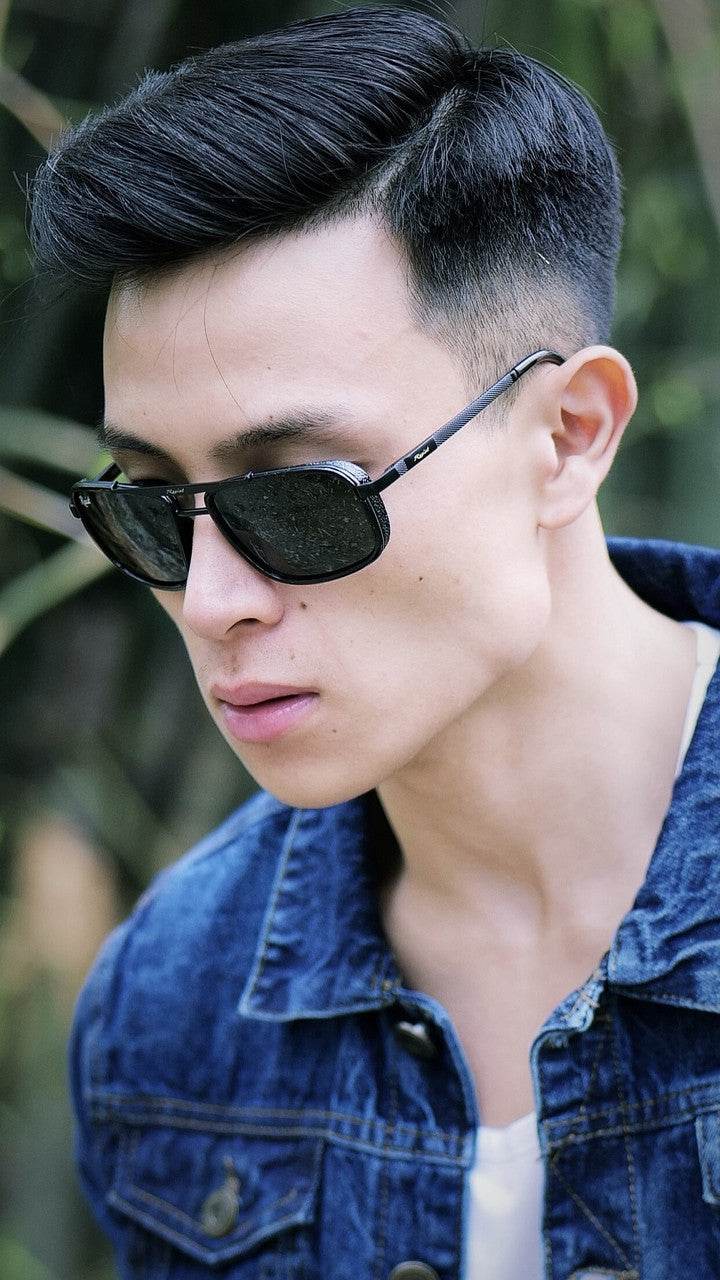 Classic Polarized Rectangles – Retro Square Sunglasses (56 mm) - Sunglass Lover