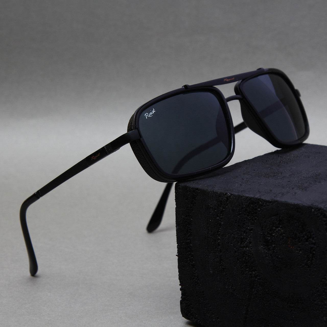 Classic Polarized Rectangles – Retro Square Sunglasses (56 mm) - Sunglass Lover