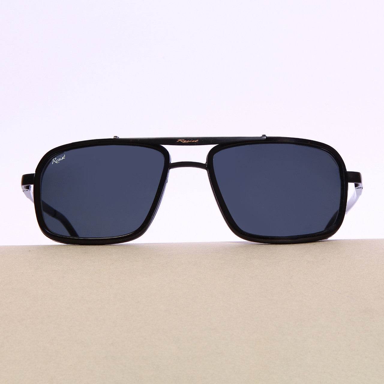 Classic Polarized Rectangles – Retro Square Sunglasses (56 mm) - Sunglass Lover