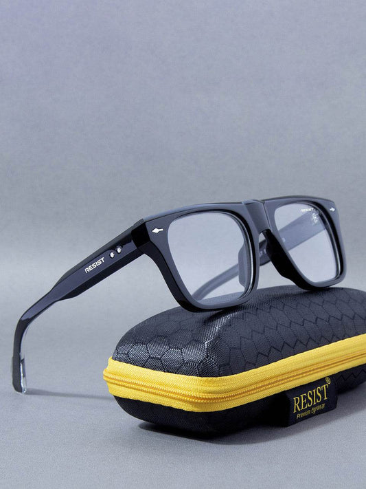 Shawn Black Clear Antiblue Eyeglasses - Sunglass Lover