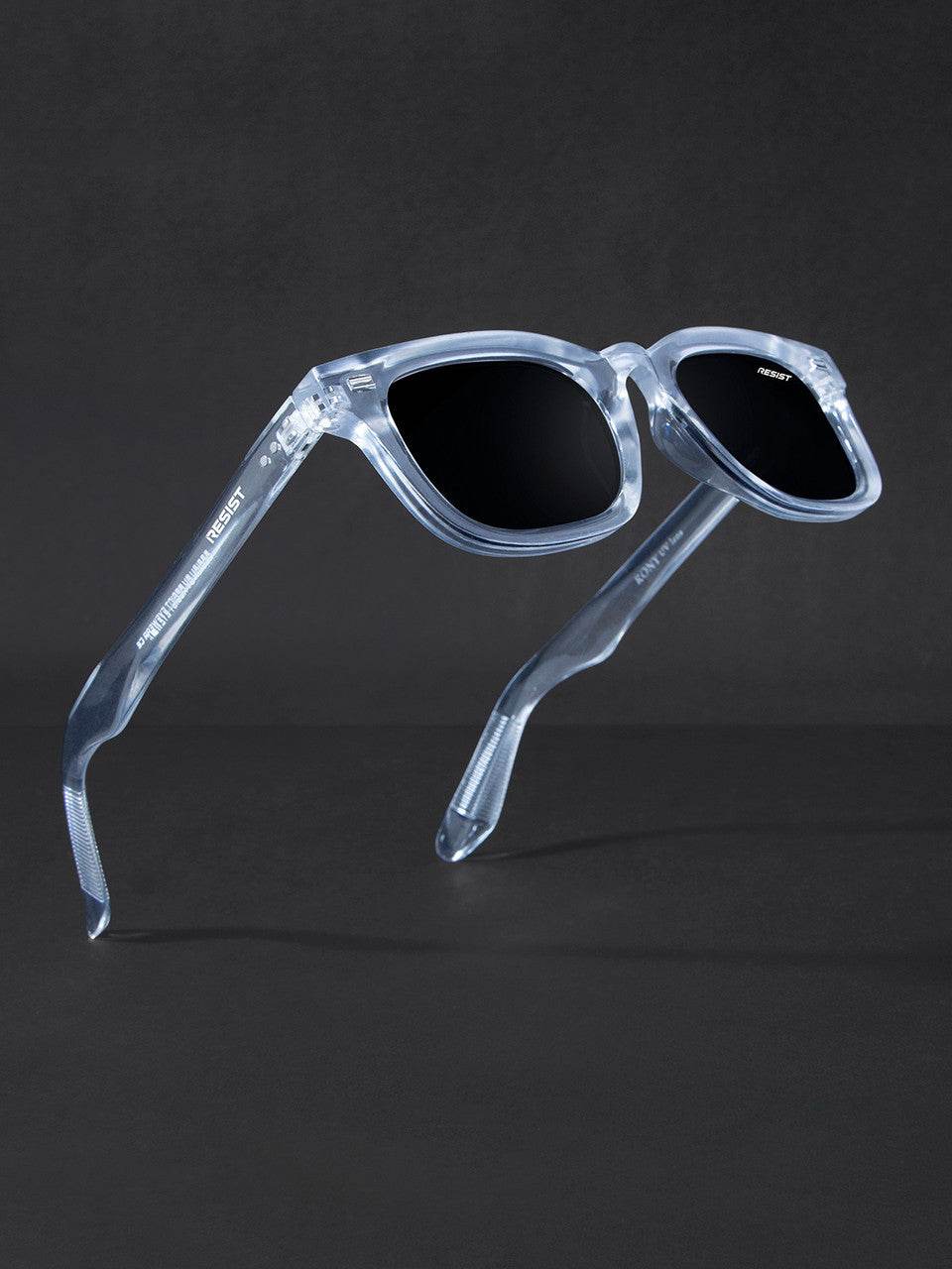 Classic Clear Black Wayfarer Sunglasses (55 mm) - Sunglass Lover