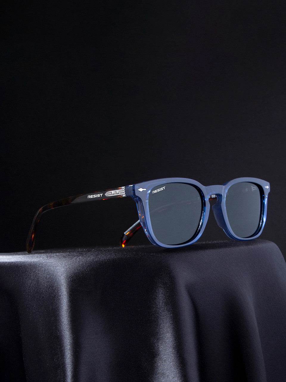 Classic Wayfarer Blue Tiger Sunglasses (58 mm) - Sunglass Lover