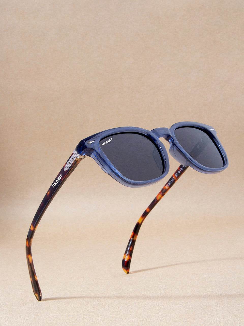 Classic Wayfarer Blue Tiger Sunglasses (58 mm) - Sunglass Lover