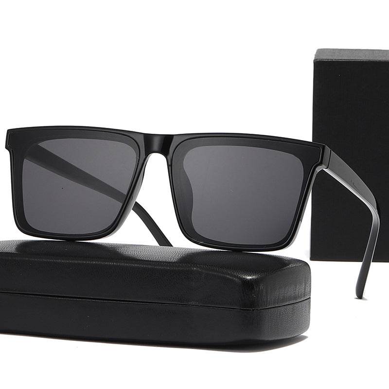 Sunglass Lover Rectangle Flat Top Sunglasses - UV Protection - Sunglass Lover