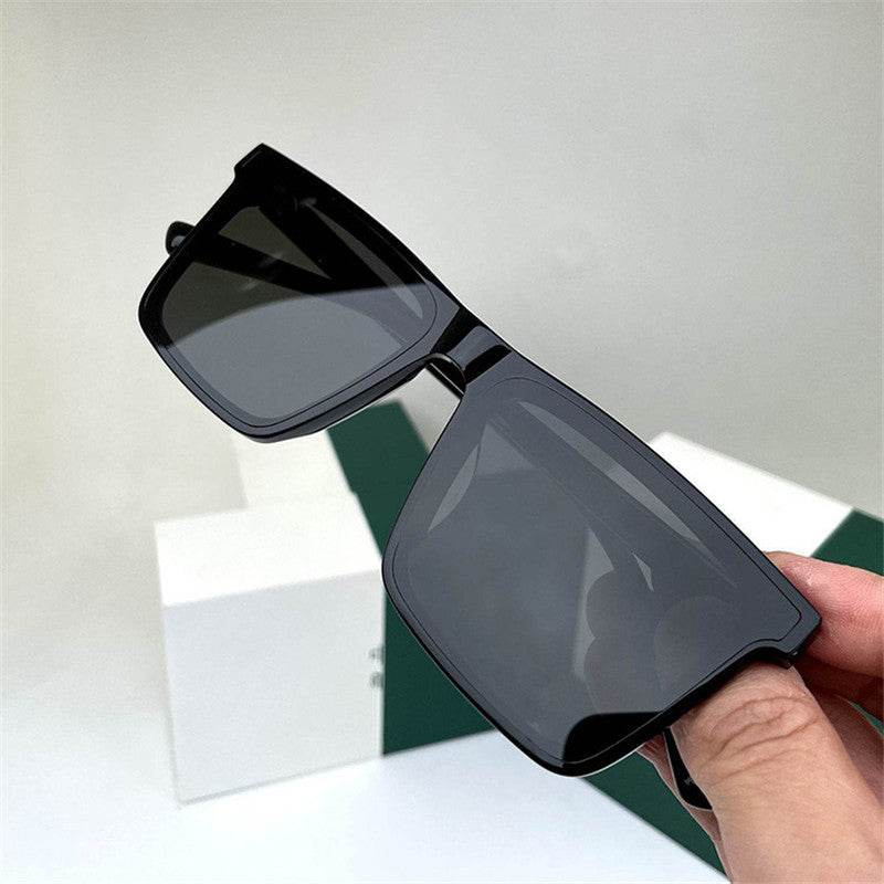 Sunglass Lover Rectangle Flat Top Sunglasses - UV Protection - Sunglass Lover