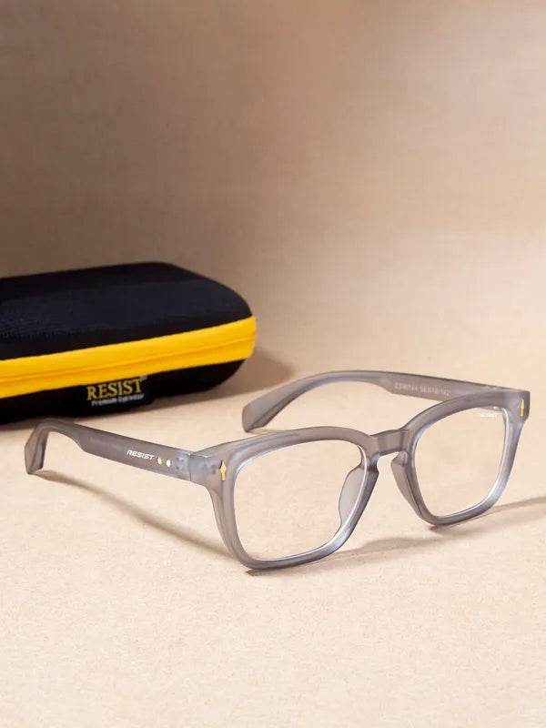 Sunglass Lover Sabestian Grey Wayfarer Eyeglass antiblue clear grey frames with protective case
