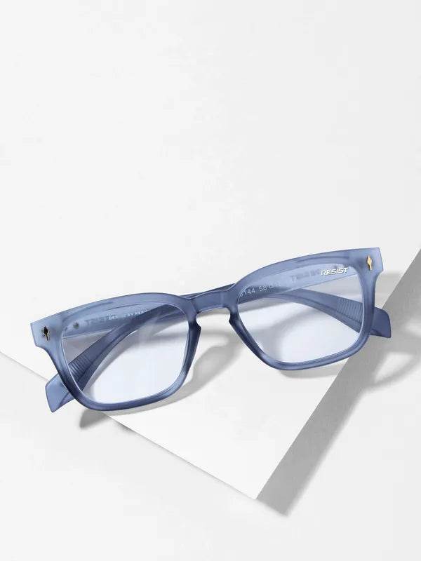 Sabestian Grey Wayfarer Eyeglass Sunglass Lover translucent grey blue wayfarer frames with blue light filter