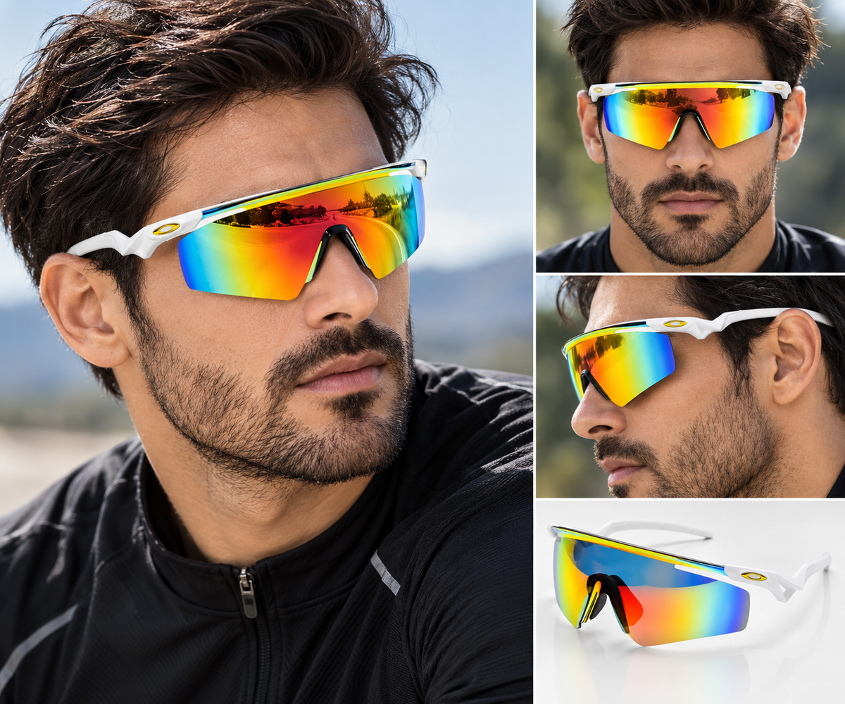 Men’s Shield Sports Sunglasses – Polarized Style