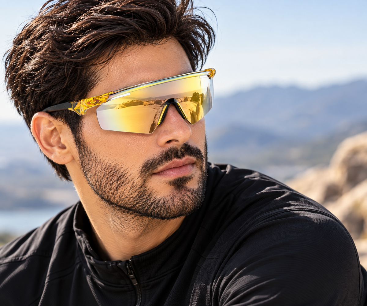Men’s Shield Sports Sunglasses – Polarized Style
