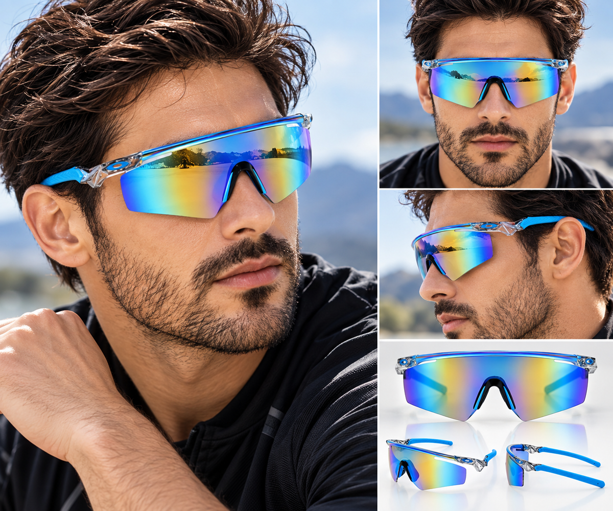 Men’s Shield Sports Sunglasses – Polarized Style