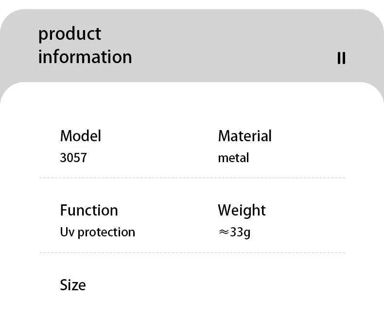 Sunglass Lover product info for round flip up sunglasses for men model 3057 metal frame UV protection weight approximately 33g