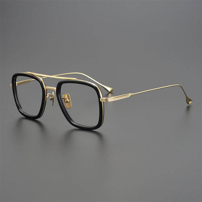 Sunglass Lover Square Tony Stark Style Eyeglasses - Sunglass Lover