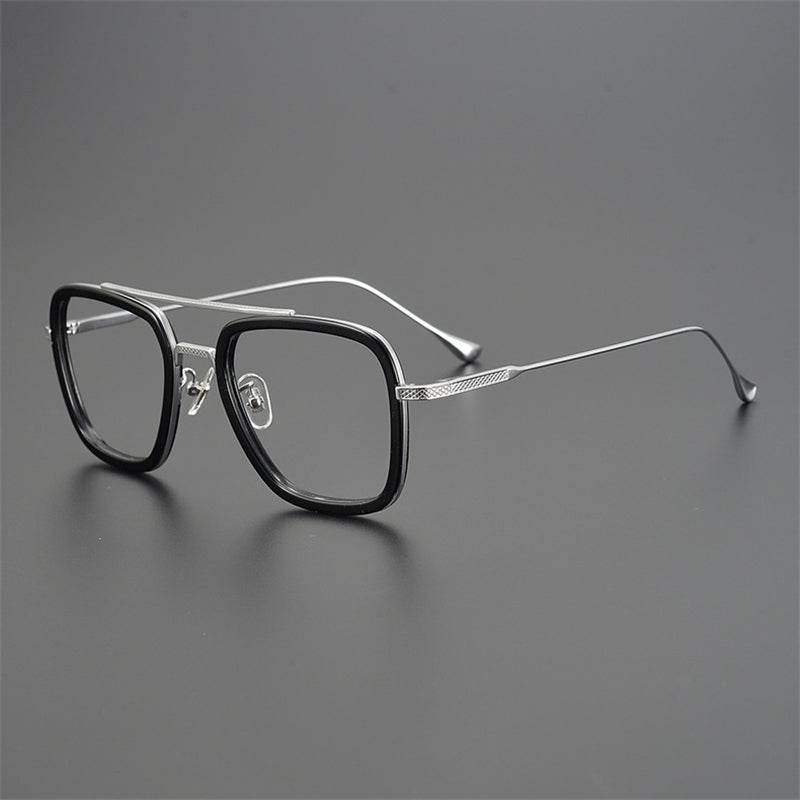 Sunglass Lover Square Tony Stark Style Eyeglasses - Sunglass Lover