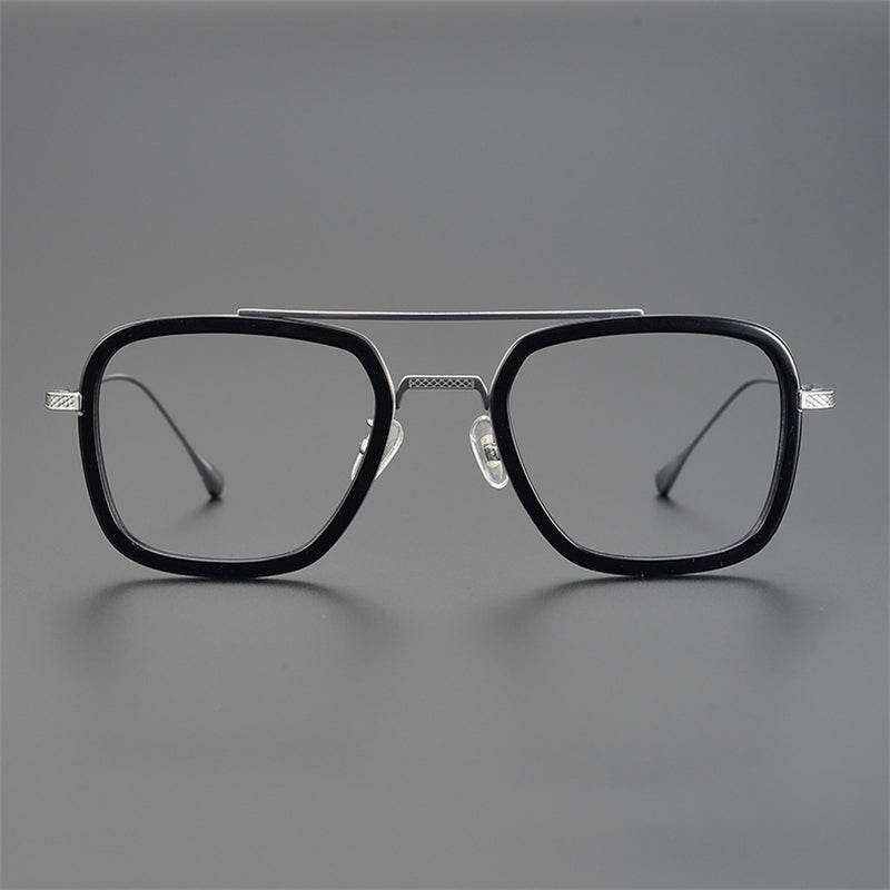Sunglass Lover Square Tony Stark Style Eyeglasses - Sunglass Lover