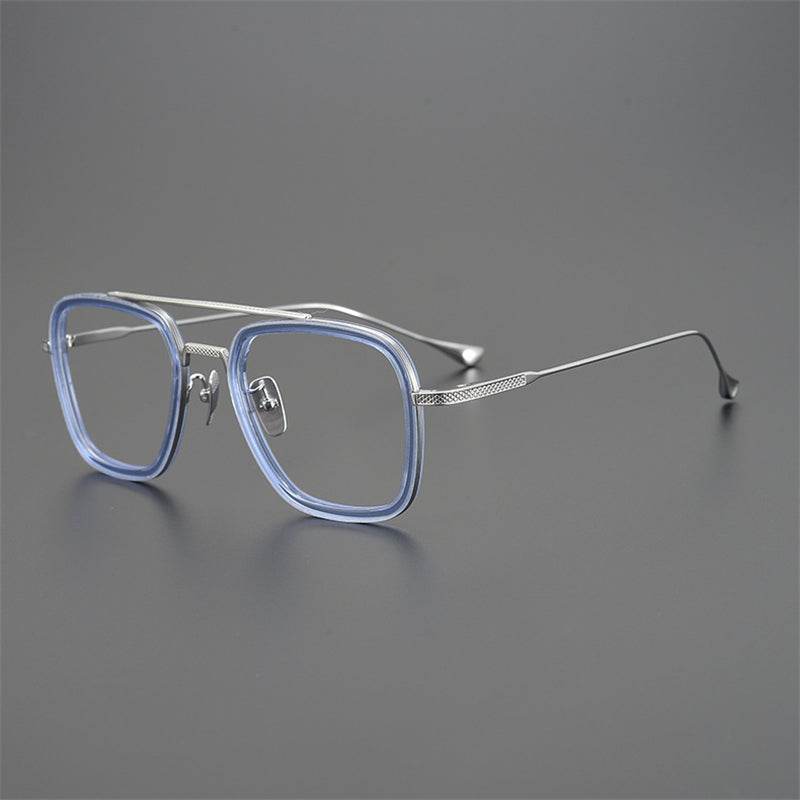 Sunglass Lover Square Tony Stark Style Eyeglasses - Sunglass Lover