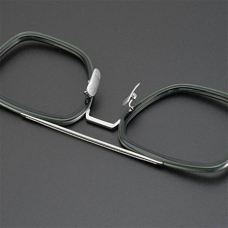 Sunglass Lover Square Tony Stark Style Eyeglasses - Sunglass Lover