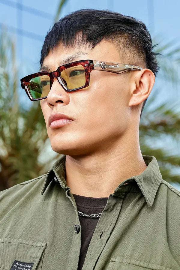 Green Wayfarer UV Sunglasses for Men & Women | Sunglass Lover