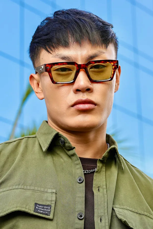 Green Wayfarer UV Sunglasses for Men & Women | Sunglass Lover